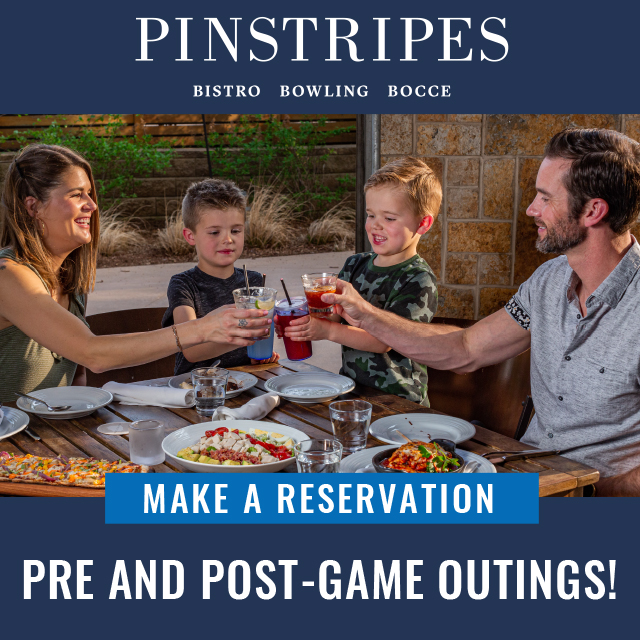 Pinstripes Bistro, Bowling, & Bocce - Make a Reservation Pre and Post-Game Outings!